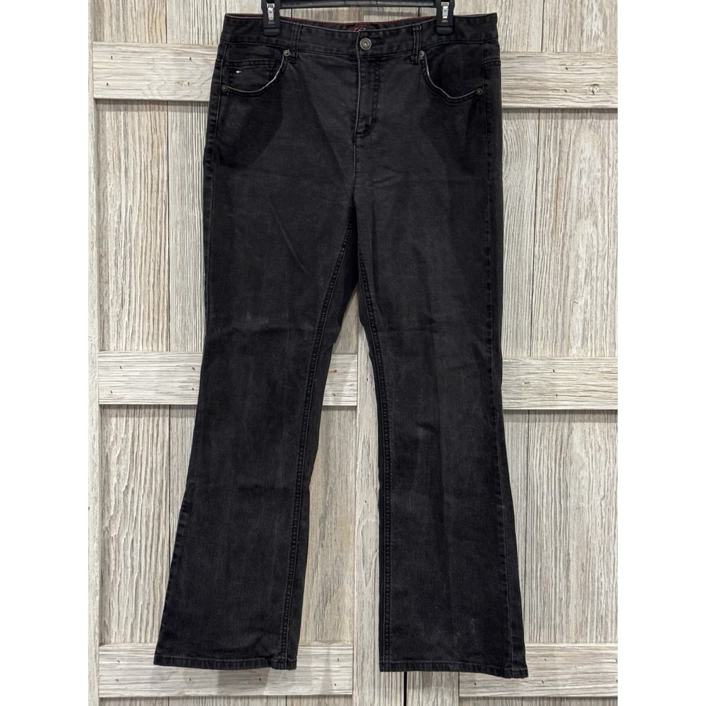 Tommy Hilfiger Jeans Women Size 14R American Hope Bootcut  Black